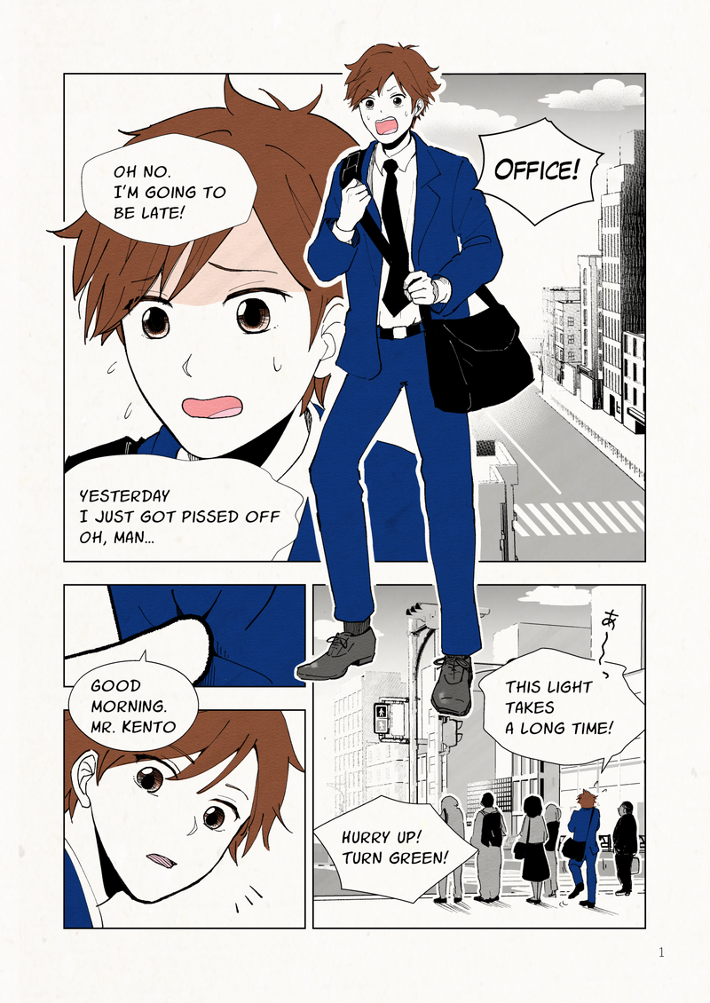 Maru-maru Kento Neko Tsushin (English ver.)_イラスト・漫画_illustration_manga