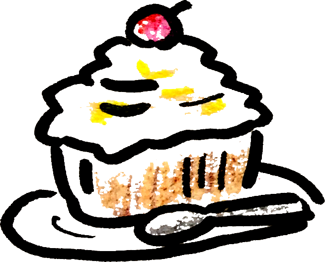 ケーキのイラスト Cakescakes てがきですのb かわいい ゆるい無料イラスト