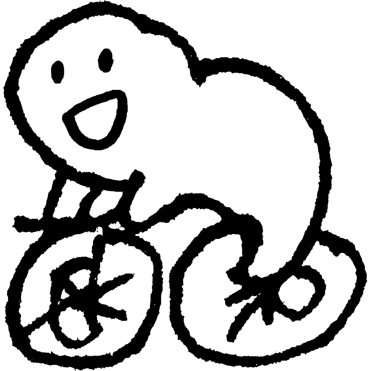 自転車 競輪のイラスト Cycling Bmx Mountainbike Olympic てがきですのb かわいい ゆるい無料 イラスト