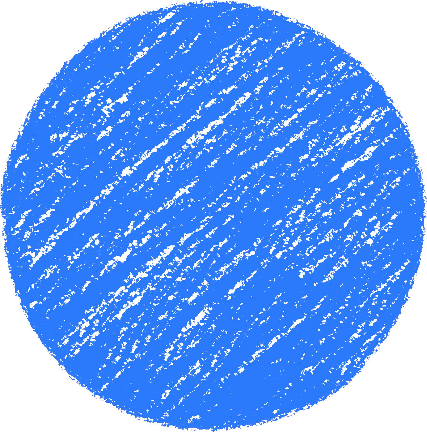 クレヨン塗り背景 青色 新（ブルー）丸のイラスト sircle_blue