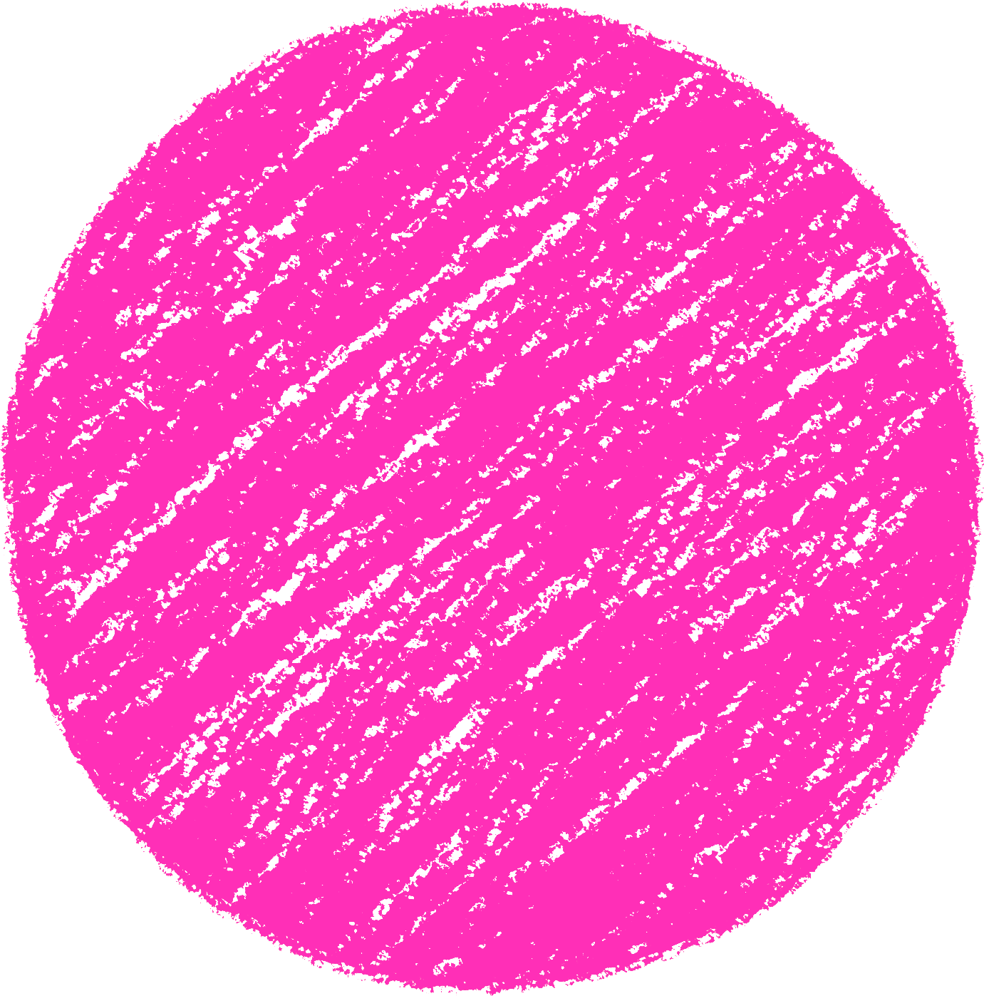 クレヨン塗り背景 桃色 新（ピンク）丸 のイラスト sircle_d_pink