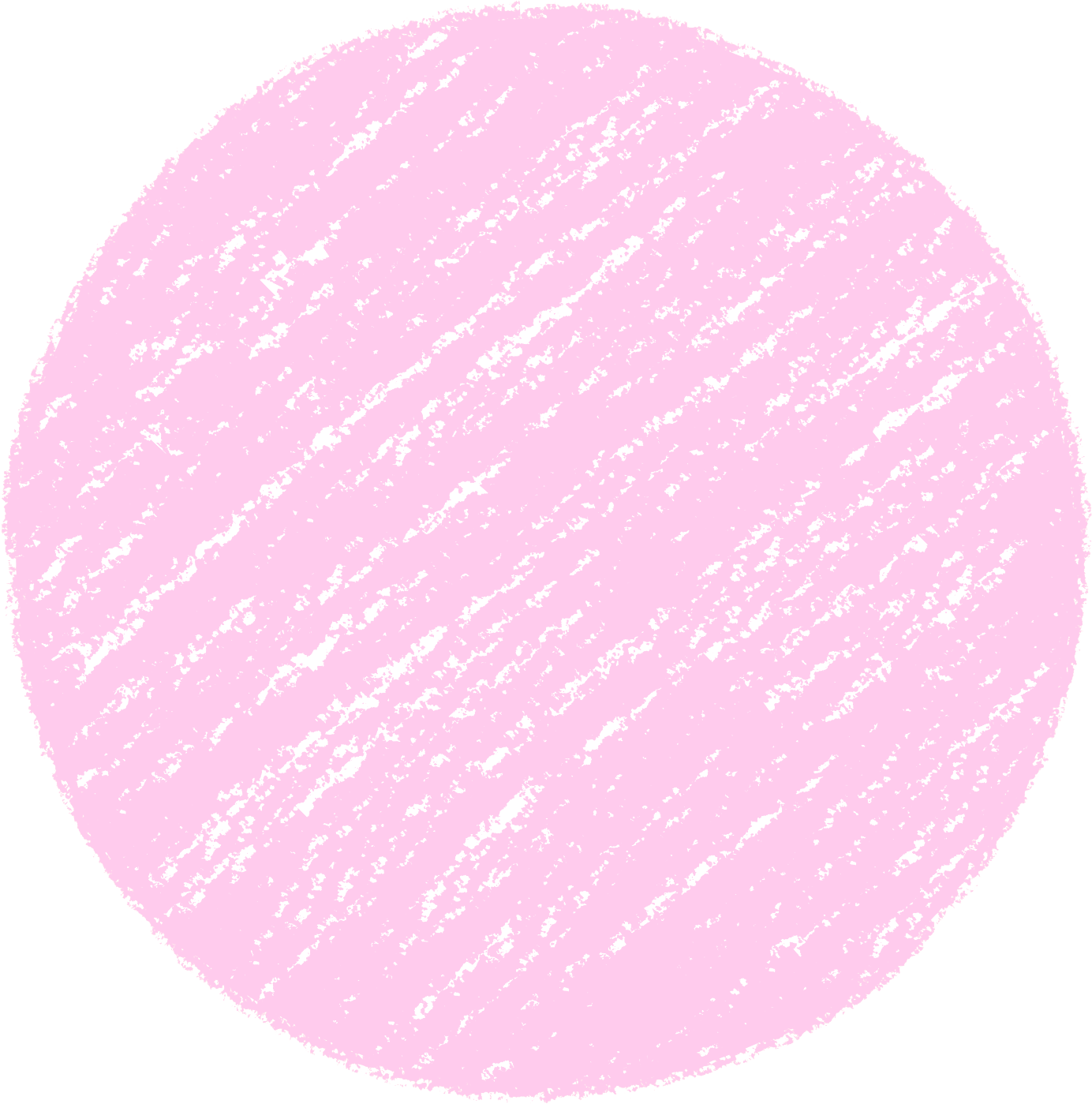 クレヨン塗り背景 桃色 新（ピンク）丸 パステル のイラスト sircle_pink