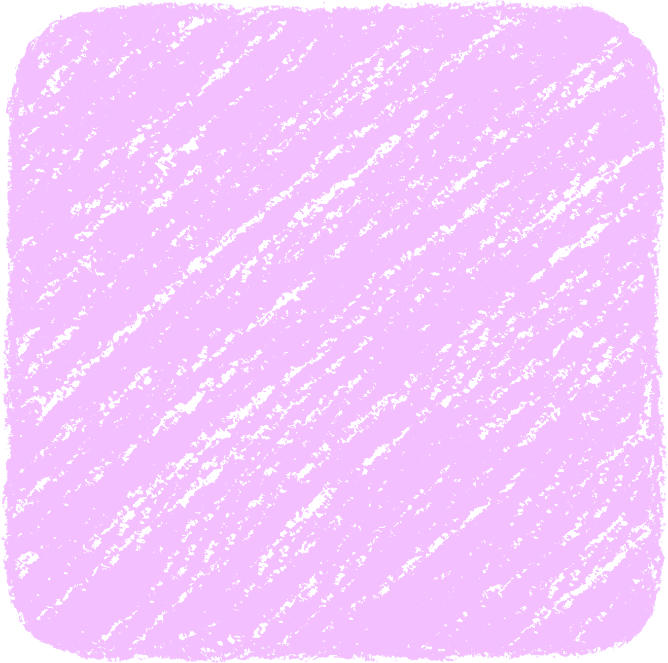 クレヨン塗り背景 パステル 紫色 新（パープル）四角のイラスト square_purple
