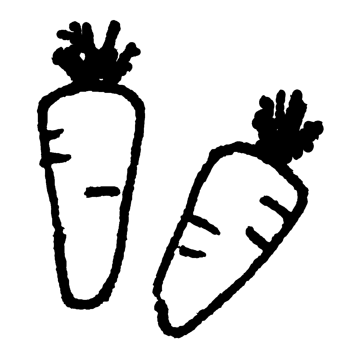 人参のイラスト / Carrot Illustration